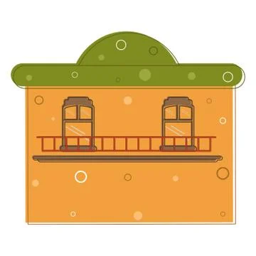 Isolated house icon Stock Illustration