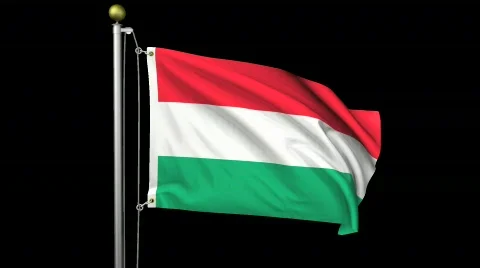 Isolated Hungary Stock Footage 445210