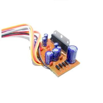 Isolated IC based audio board pcb Stock Photos