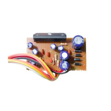 Isolated IC based audio board pcb Stock Photos