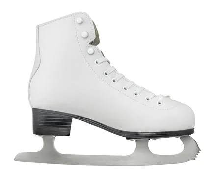 Isolated Ice Skating Boot Stock Photos