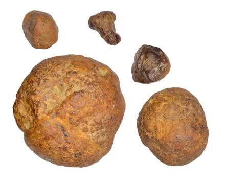 Isolated iron ore Stock Photos