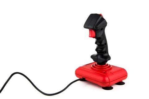 Isolated joystick Stock Photos