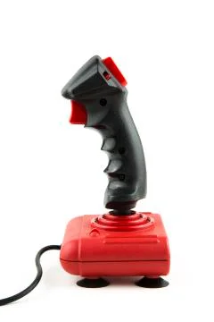 Isolated joystick Stock Photos