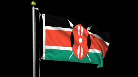 Isolated Kenya Stock Footage 486759