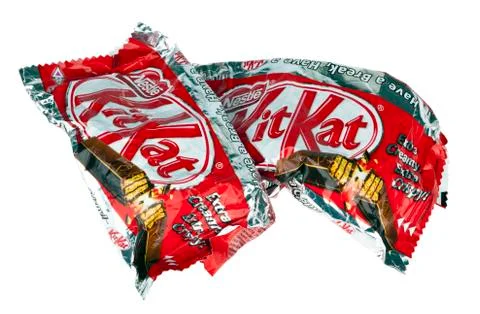 Isolated kit kat - empty Stock Photos
