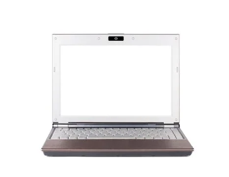 Isolated laptop 스톡 사진