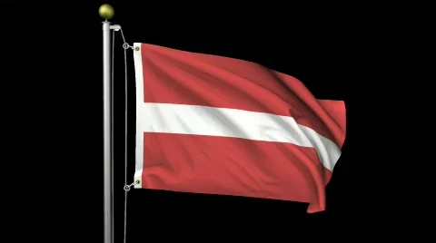 Isolated Latvia Stock Footage 455604