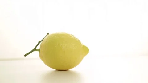 Isolated lemon Stock Footage 82567419