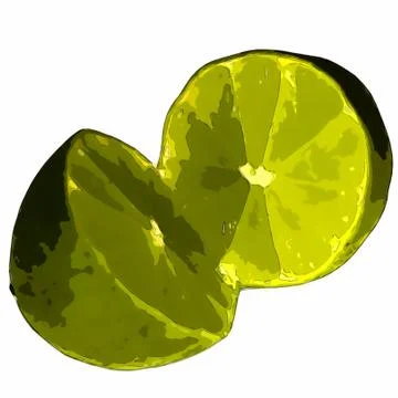 Isolated lemon Stock Photos