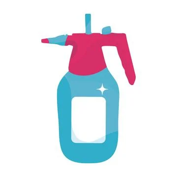 Isolated liquid spray bottle icon Vector Stock Illustration