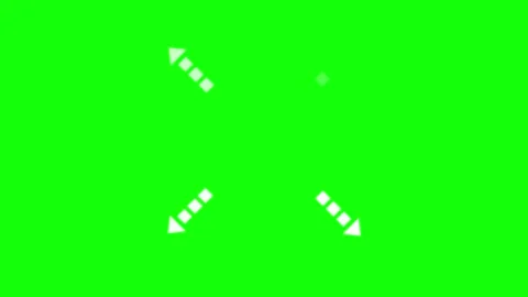 Isolated Logo on Green Screen Background Video stock 343929070