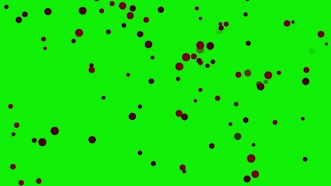 Isolated lot element on chroma key green screen background with fluid Stock-Footage 337047606
