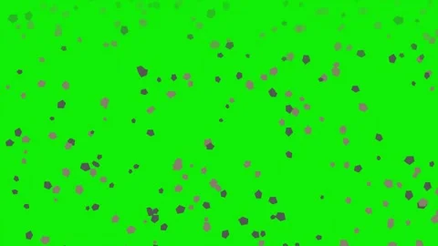 Isolated lots element on chroma key green screen background with dynamic Stock Footage 337047362