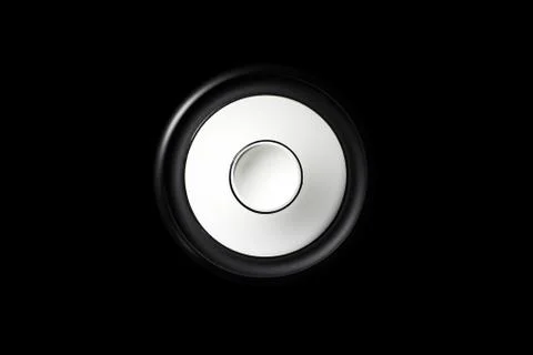Isolated Loudspeaker Driver Stock Photos