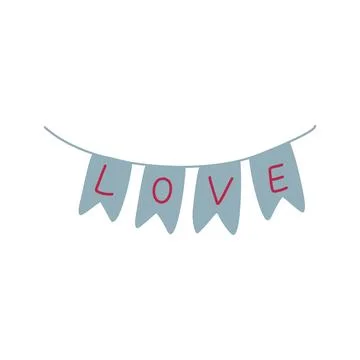 Isolated love 9 Stock Illustration