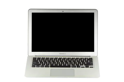 Isolated Macbook AIr Stock Photos
