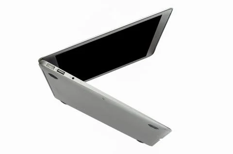 Isolated Macbook AIr Stock Photos
