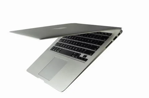Isolated Macbook AIr Stock Photos