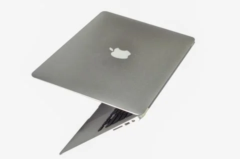 Isolated Macbook AIr Stock Photos