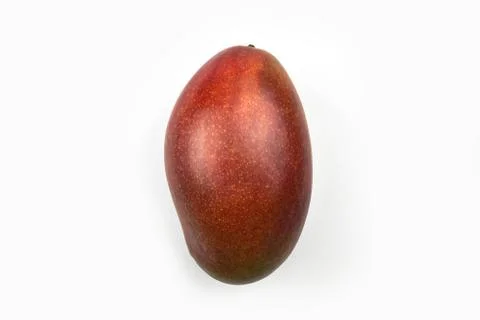 Isolated mango fruit on white background. Stock Photos