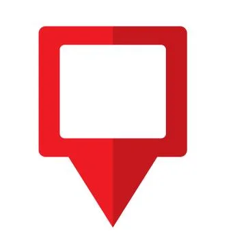 Isolated map entry icon Stock Illustration