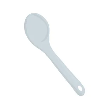 Isolated measuring spoon Stockillustratie