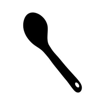 Isolated measuring spoon Stockillustratie