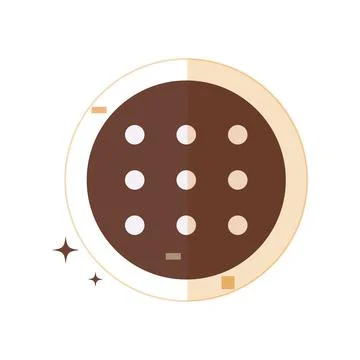 Isolated medieval shield weapon icon Vector Stock Illustration