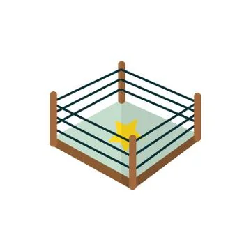 Isolated mexican fighting place vector design Stock Illustration