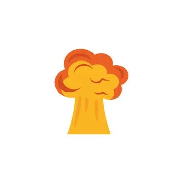 Isolated military explosion vector design Illustrazione stock