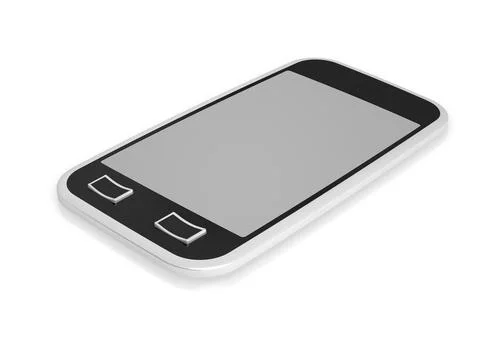 Isolated mobile phone Illustrazione stock