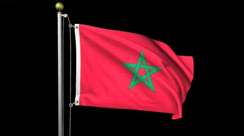 Isolated Morocco Stock Footage 486764