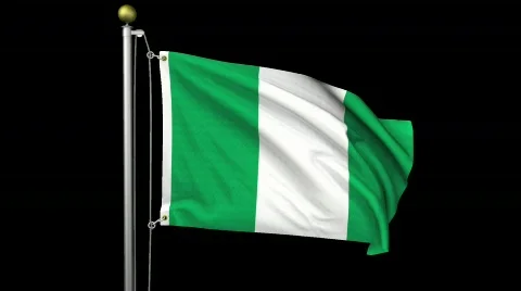 Isolated Nigeria Stock Footage 486767
