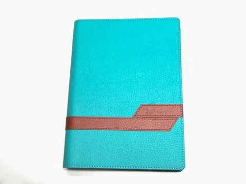 Isolated note book on white background Stock Photos