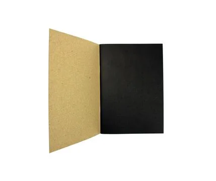 Isolated notebook on white . Stock Photos