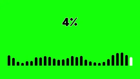 Isolated Number on Green Screen Background Stock-Footage 342788509