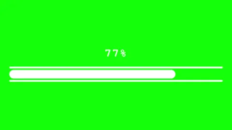 Isolated Number on Green Screen Background Video stock 343929160
