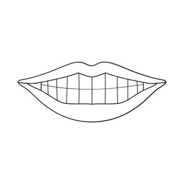 Isolated object of body and part symbol. Collection of body and anatomy stock Stock Illustration