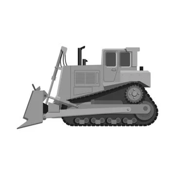 Isolated object of build and construction sign. Set of build and machinery Stock Illustration