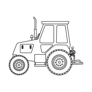 Isolated object of build and construction icon. Set of build and machinery stock Stock Illustration