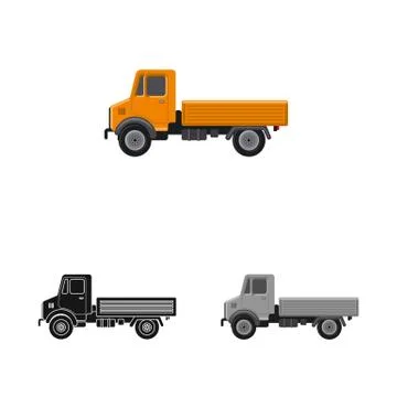 Isolated object of build and construction sign. Set of build and machinery stock 스톡 일러스트