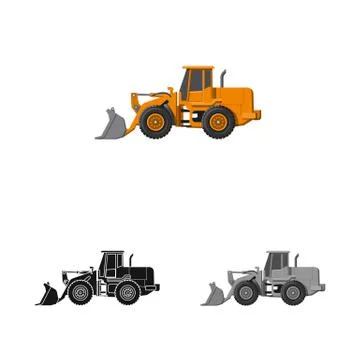Isolated object of build and construction icon. Set of build and machinery Stock-Illustration