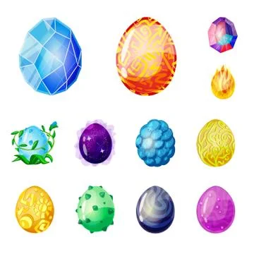 Isolated object of dinosaur and magic sign. Collection of dinosaur and fantasy 스톡 일러스트