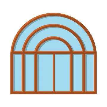 Isolated object of door and front logo. Collection of door and wooden stock Stock Illustration