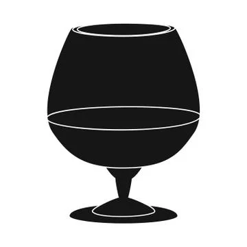 Isolated object of drink and bar logo. Collection of drink and party stock Stock Illustration