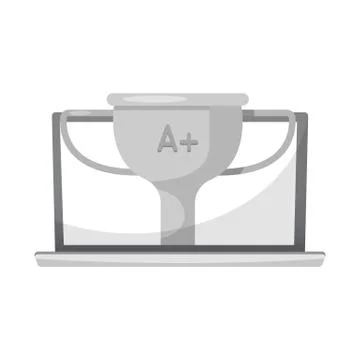 Isolated object of education and learning symbol. Set of education and school Stock Illustration