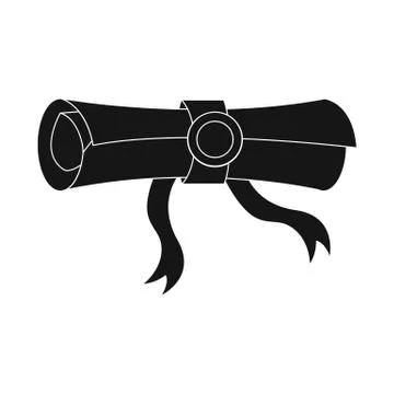 Isolated object of education and learning symbol. Set of education and school Stock Illustration