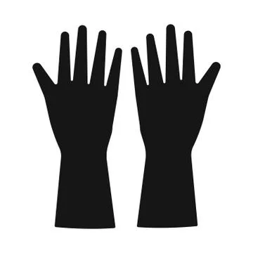 Isolated object of glove and winter icon. Collection of glove and equipment Stockillustratie