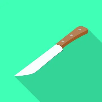 Isolated object of kitchen and cook logo. Collection of kitchen and appliance Stock Illustration